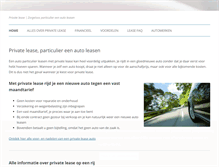 Tablet Screenshot of priveleaseauto.com